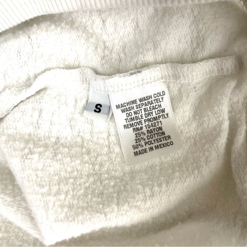 Recycled Karma AC/DC Pink Bolt Rock Out Sweatshirt - Picture 10 of 13